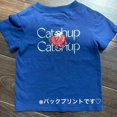 Catchup バックプリント Tシャツ