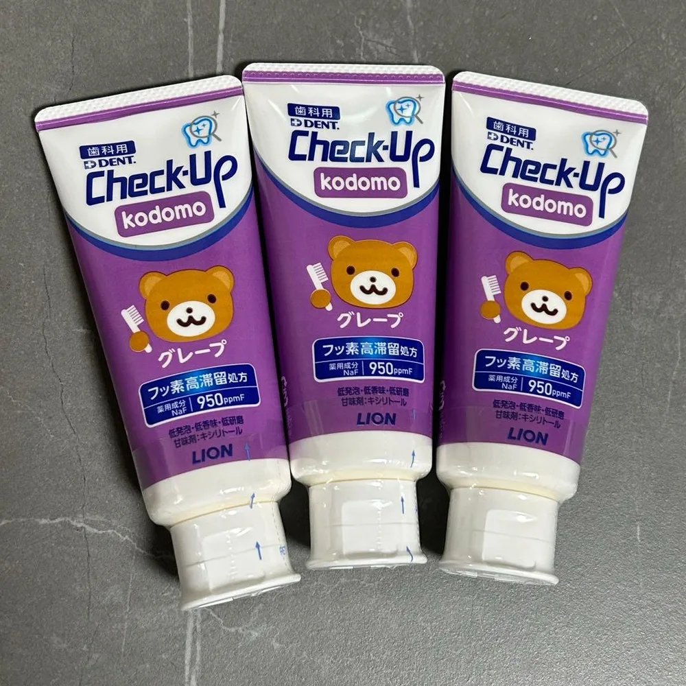 DENT チェックアップ kodomo グレープ 3本セット