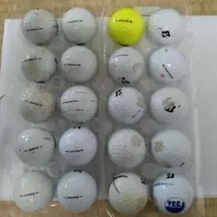 BRIDGESTONE TOUR B ゴルフ ロストボール 20球
