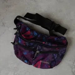 00’Columbia y2k waist bag multi color