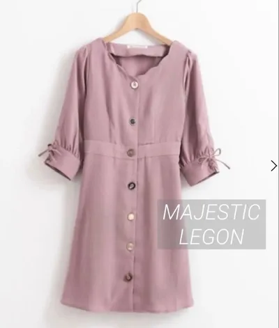 MAJESTIC LEGON アソートボタンミニワンピ