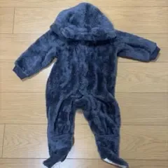 combi mini ベビー フリース ロンパース くま耳
