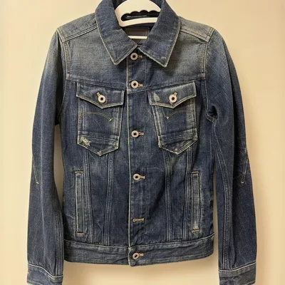 G-Star RAW デニムジャケット ダメージ加工