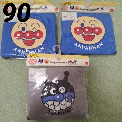 《90》新品 アンパンマン バイキンマン トレーニングパンツ 3枚セット