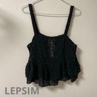 LEPSIM ビスチェ 黒
