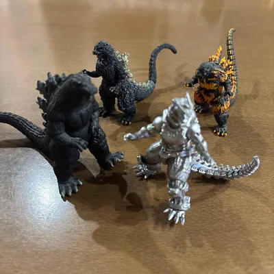 ゴジラ ミニフィギュア 4体セット