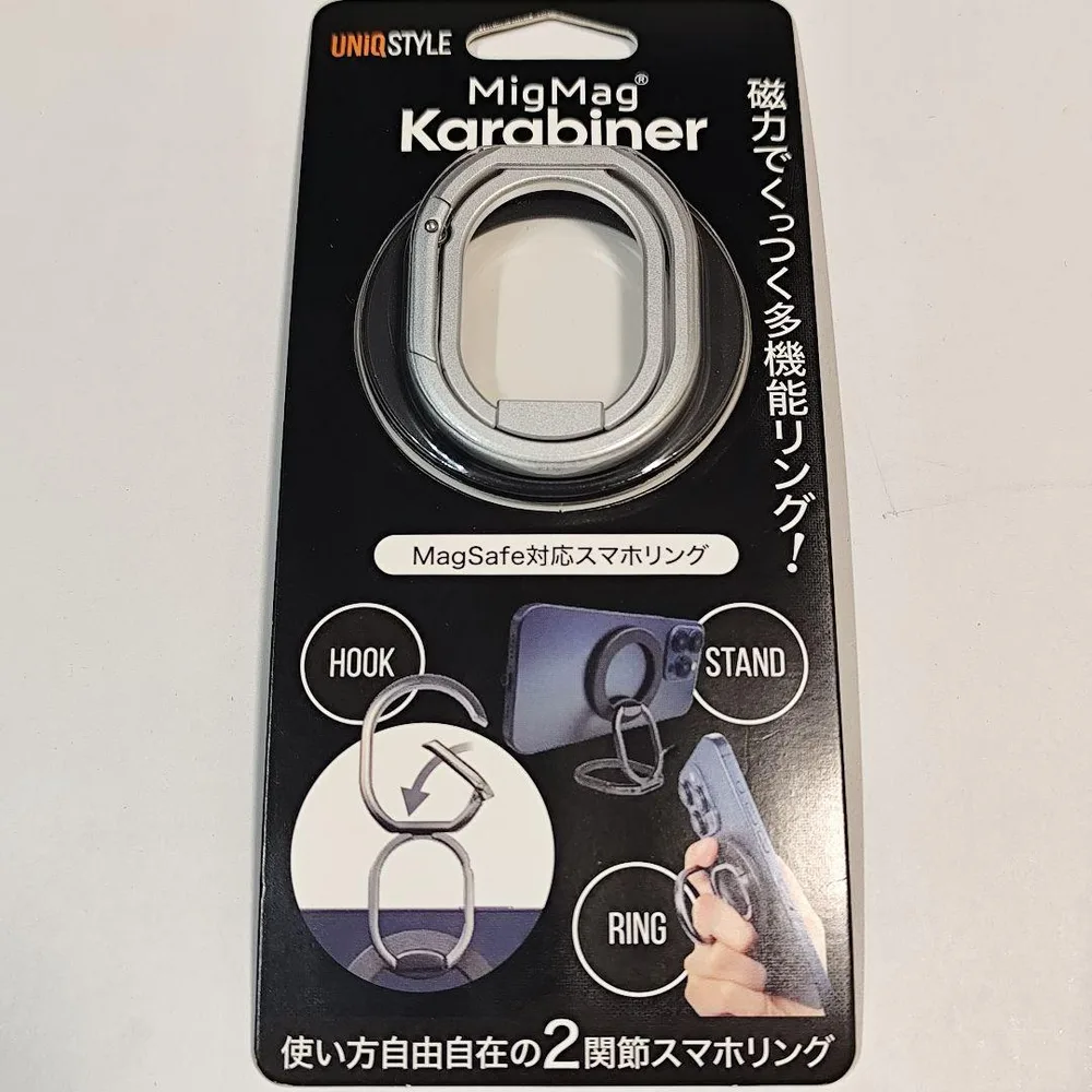 UNIQSTYLE MigMag Karabiner スマホリング