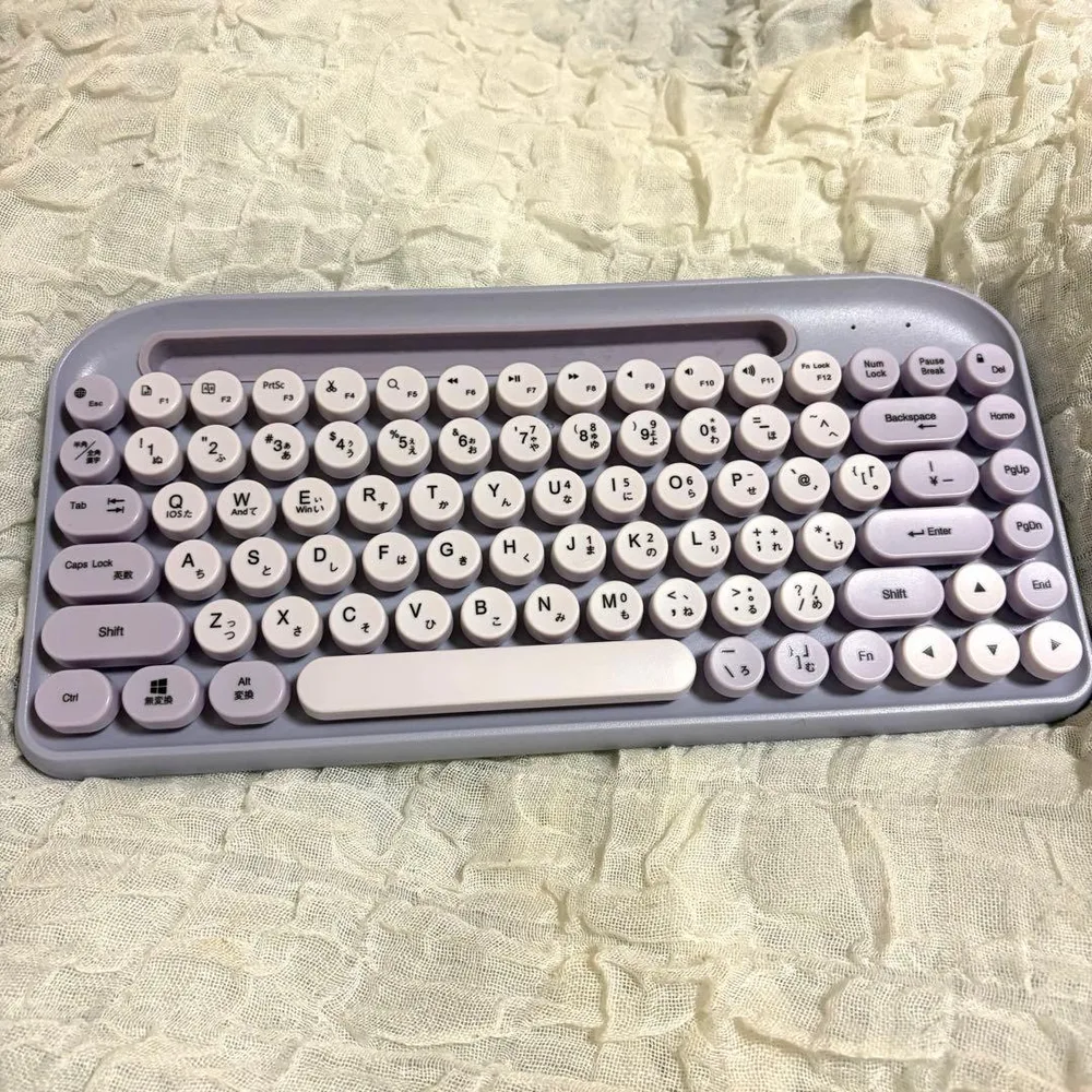 丸型ワイヤレスキーボード 2314/KOR-05 本体 3coins