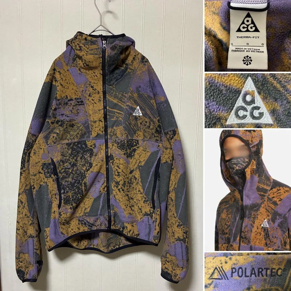 廃番品❗️NIKE ACG Wolf Tree Polartecフリース L