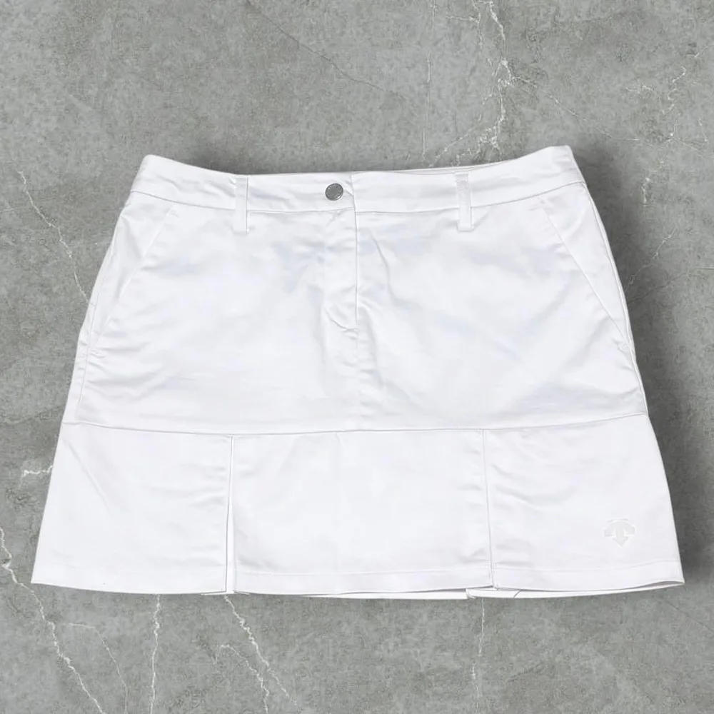 DESCENTE GOLF デサントゴルフ ストレッチスカート XL 白