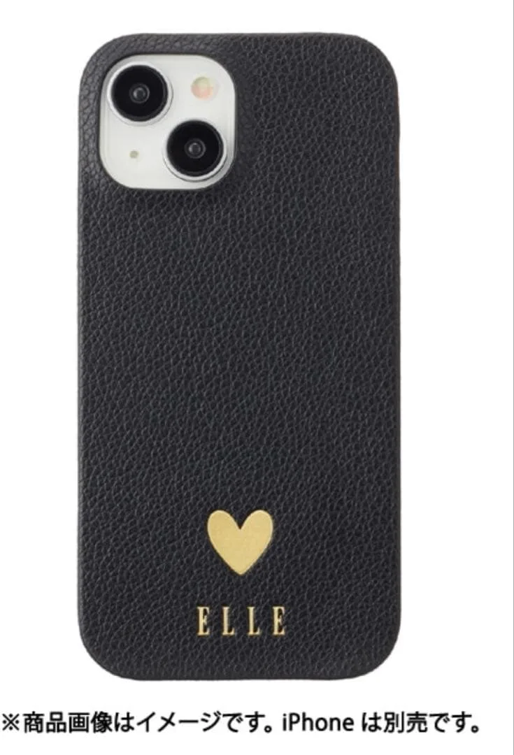 新品 エル ELLE iPhone 15用ケース Black