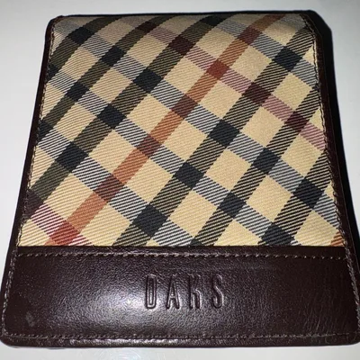 DAKS 二つ折り財布 チェック柄