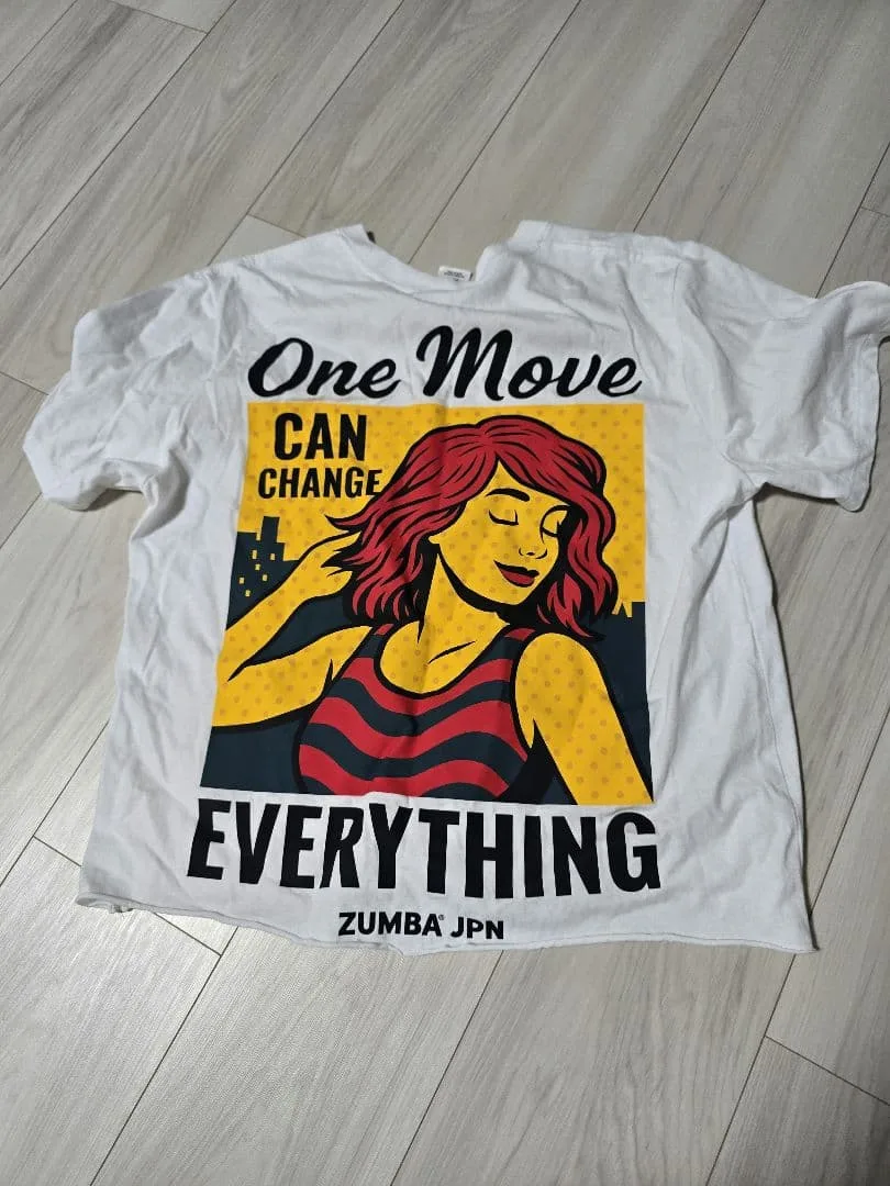 ZUMBA WEAR Tシャツ ホワイトXS/S