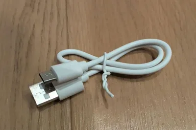 USBケーブル Type-A to USB Type-C ホワイト25cm
