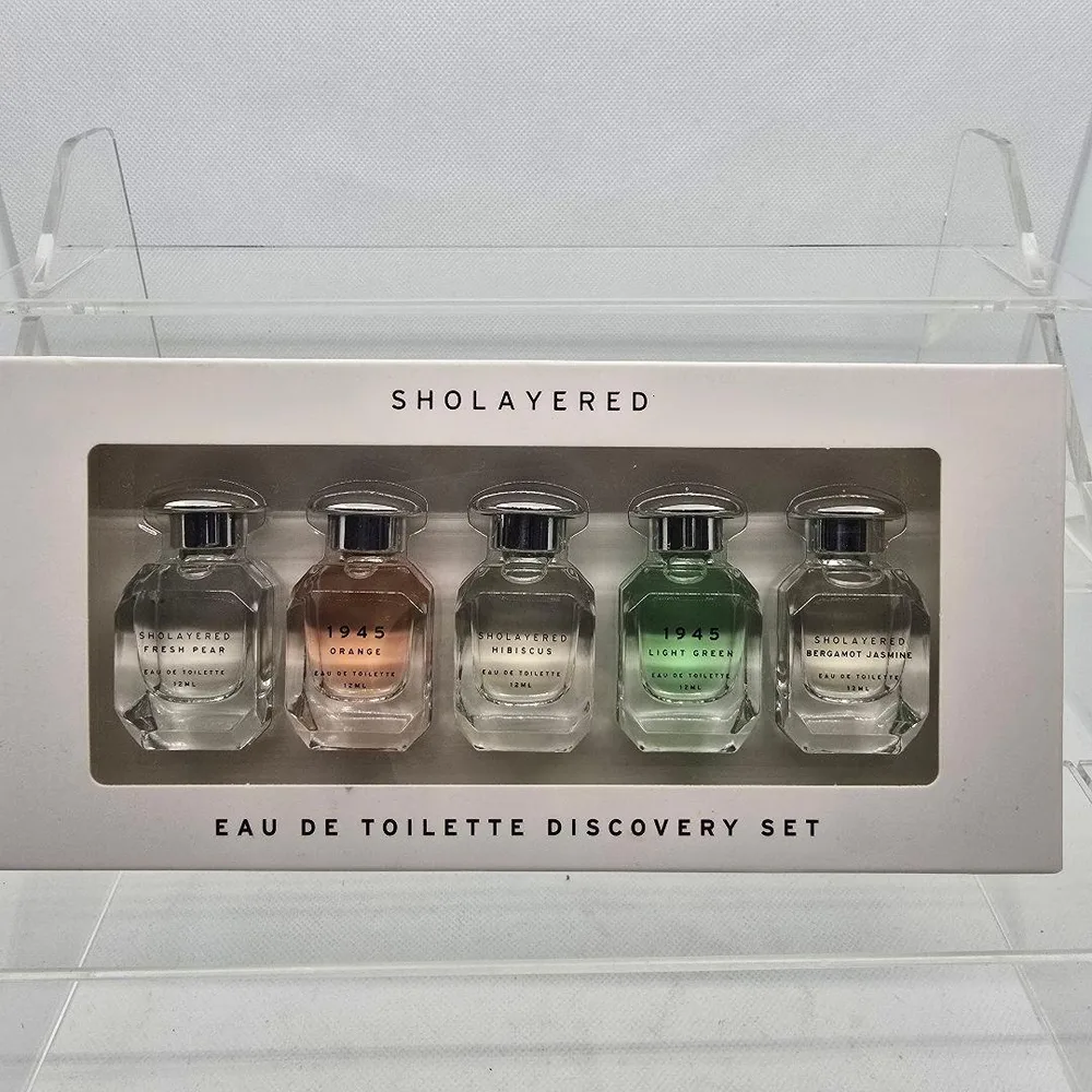 未使用 SHOLAYERED オードトワレ ディスカバリーセット 12ml×5