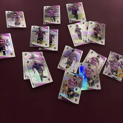 京都サンガF.C. Topps Chrome トレーディングカード 16枚セット