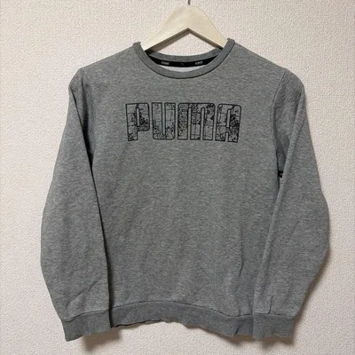 PUMA キッズ トレーナー グレー 長袖 140cm