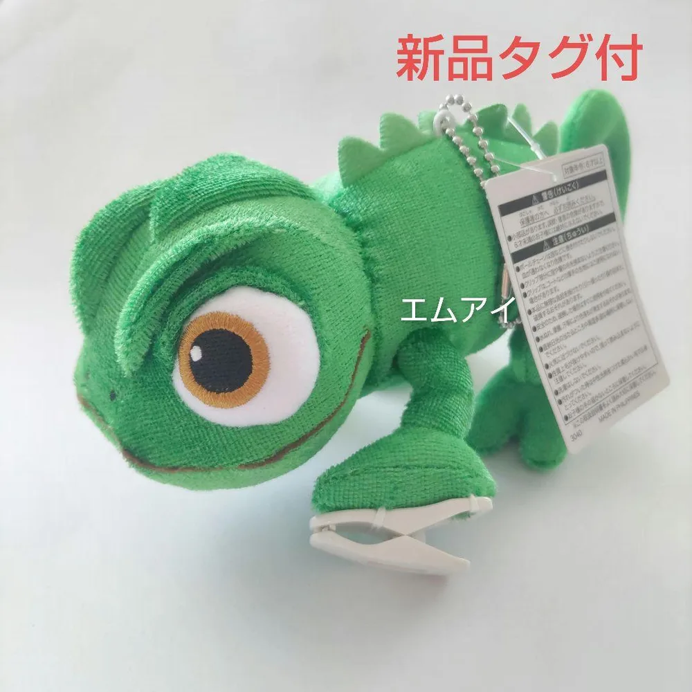 パスカルぬいぐるみ・パスカル 肩のせ・ラプンツェル・ディズニー肩のせぬいぐるみ