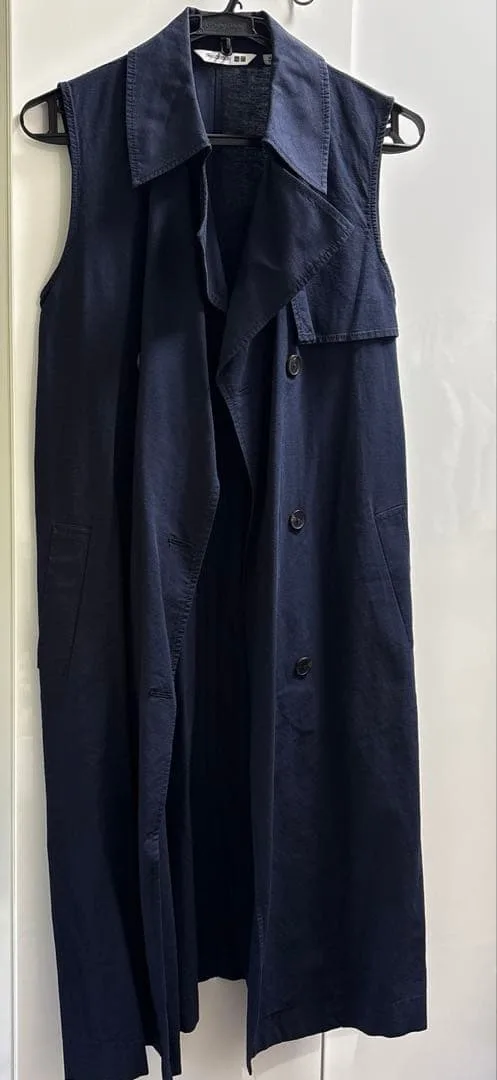 UNIQLO JW ANDERSON ロングジレ ネイビー