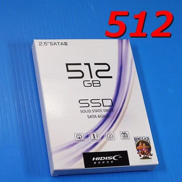 SSD 512GB HIDISC HDSSD512GJP3 磁気研究所