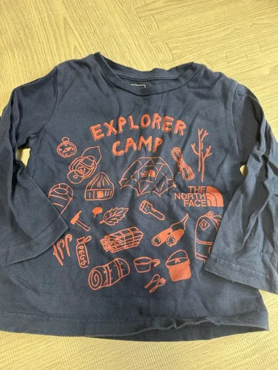 THE NORTH FACE キッズ 長袖Tシャツ 100cm