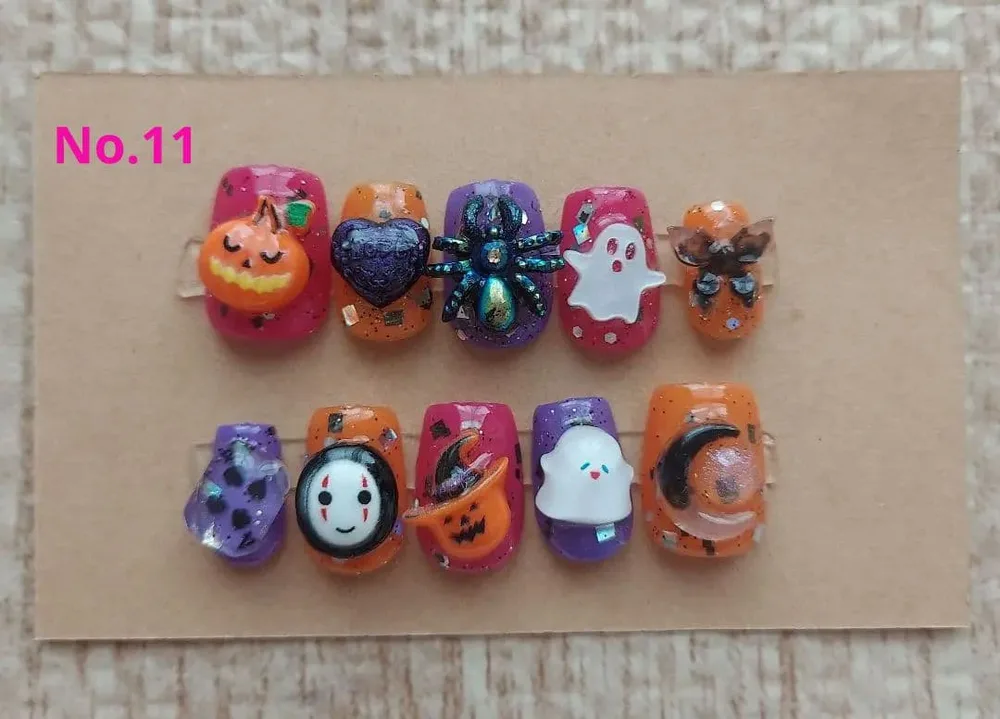 ハロウィンネイル