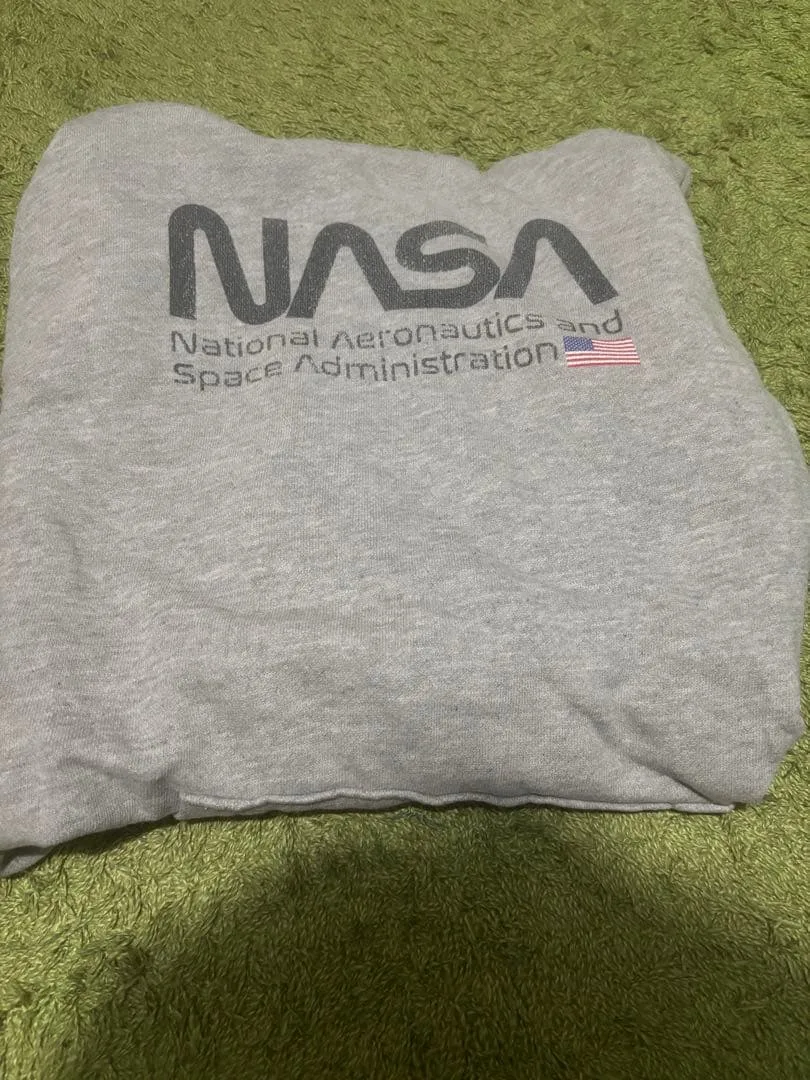 NASA プルオーバーパーカー グレー