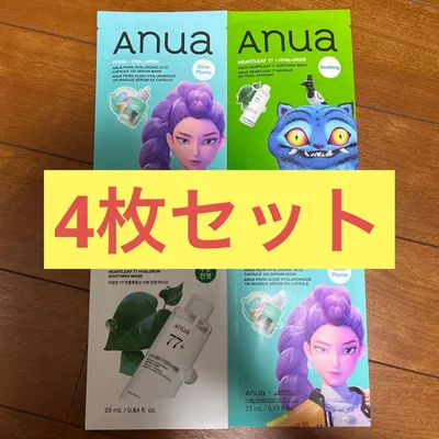 Anua シートマスク 4枚セット