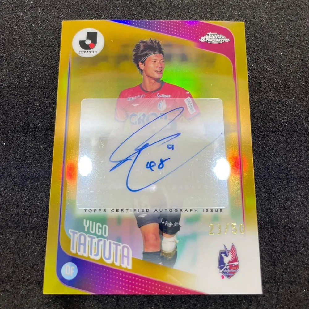 Topps Chrome Jリーグ 2026 立田悠悟 直筆サイン 23/50