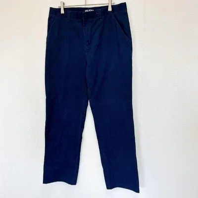 ネイビーパンツ チノパン RELAXED ストレート ワークパンツ 紺 定番