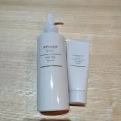 無印良品 ボディミルク&ハンドクリーム ウッディ