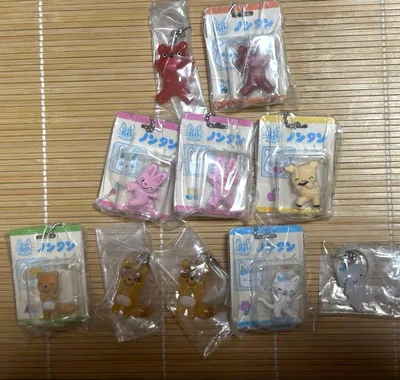 ノンタン ガチャガチャ めじるしアクセサリー ミニチュアパッケージコレクション