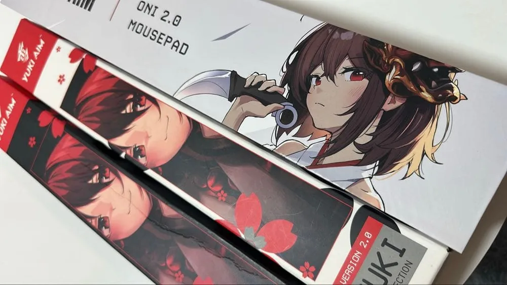 yukiaim oni 3点セット マウスパッド