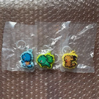 ポケモン ピクセルアート つれあるきマスコット Pixel art ピカチュウ