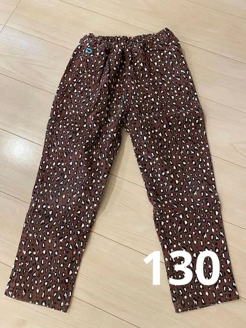 ヒョウ柄 ロングパンツ キッズ BREEZE