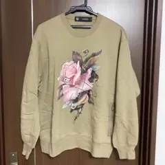 gu undercover フラワープリント スウェット M