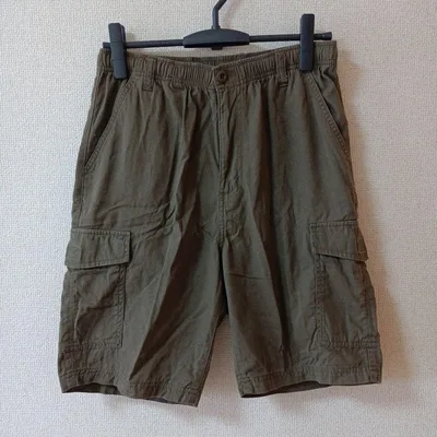 Hanes カーゴショートパンツ オリーブ