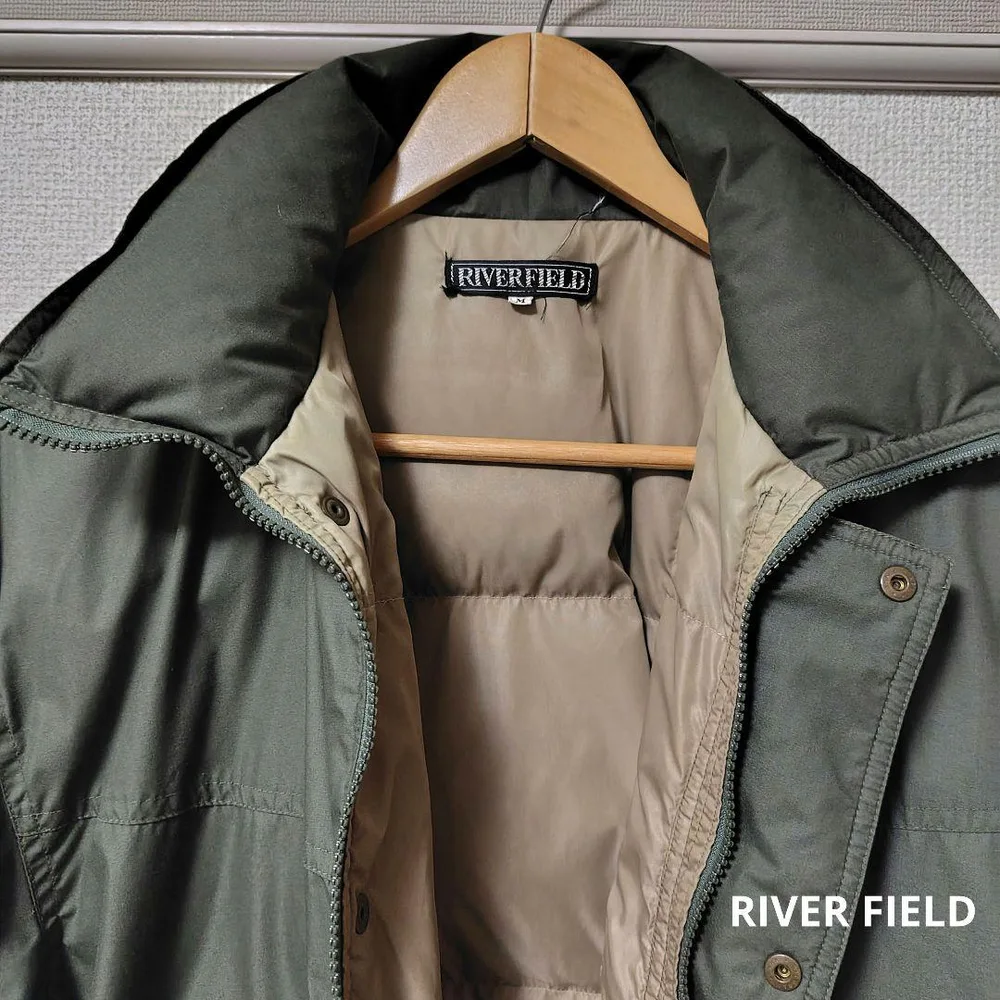 RIVER FIELD ダウンジャケット