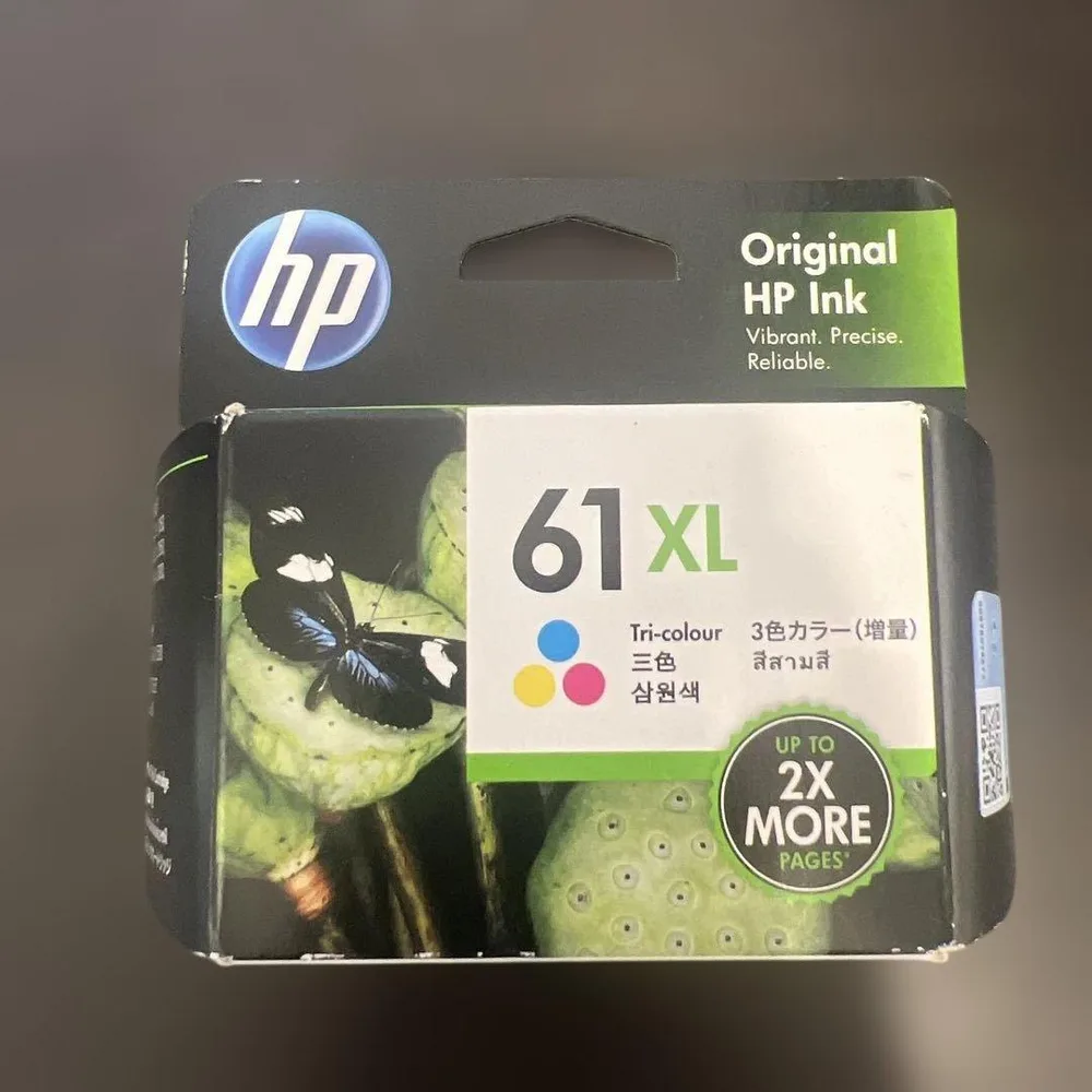純正 HP 61XL Tri-colour インクカートリッジ