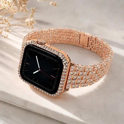 44mm 2点セット AppleWatch ベルト オレンジゴールド シンプル