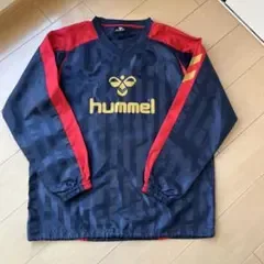 hummel ヒュンメル ピステ 長袖 ネイビー レッド