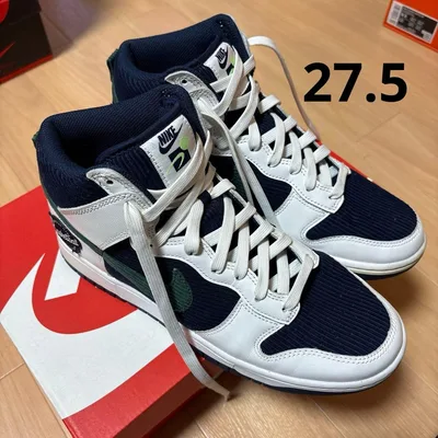 Nike Dunk High EMB "College Navy 27.5cm