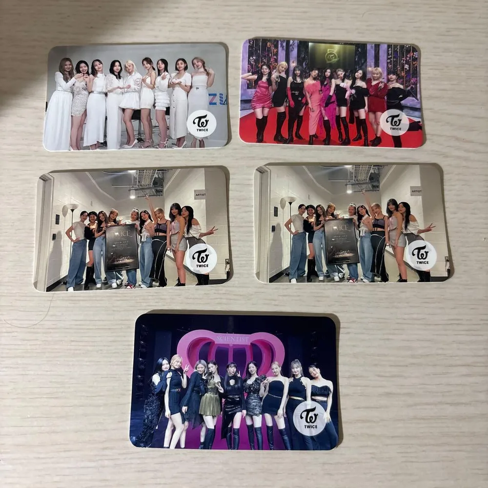 TWICE トレーディングカード 5枚セット