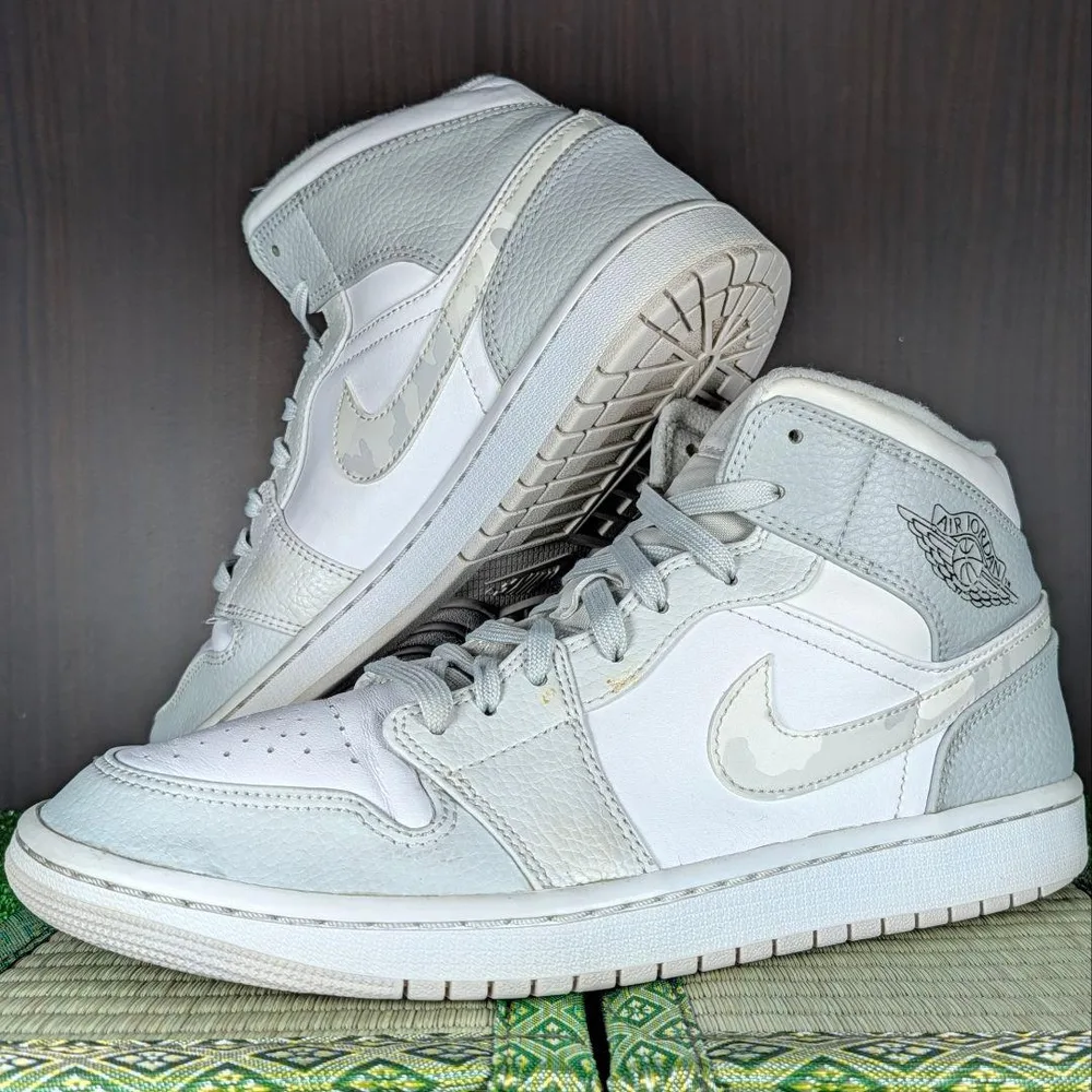 【超美品】★NIKE AIRJORDAN1 MID"Grey Camo"★プレ値