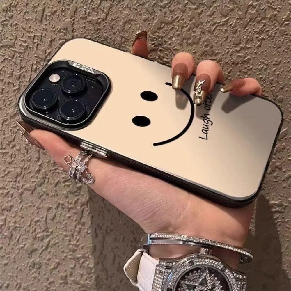 iPhone 16 Plus用 スマイルデザイン ハードケース