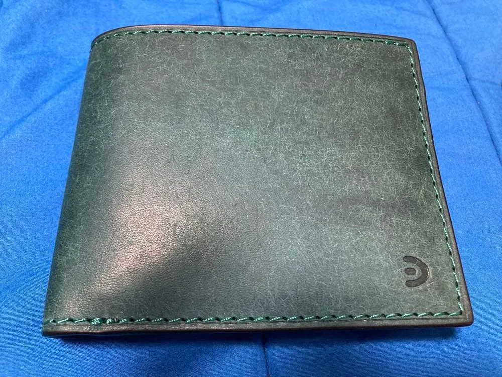 定価19800円 BAGGY PORT BUONA 二つ折り財布 プエブロレザー