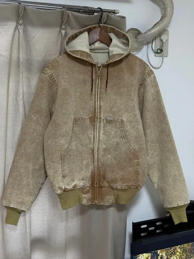 Carhartt ダック地 ワークジャケット フーディー