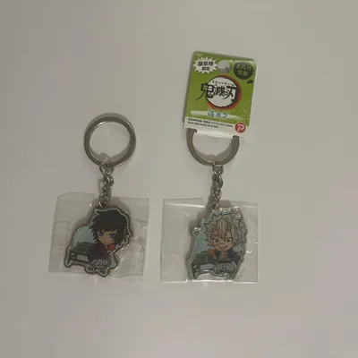 鬼滅の刃 温泉地限定 キーホルダー 2種セット