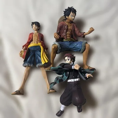 ワンピース 鬼滅の刃 フィギュア 3体セット