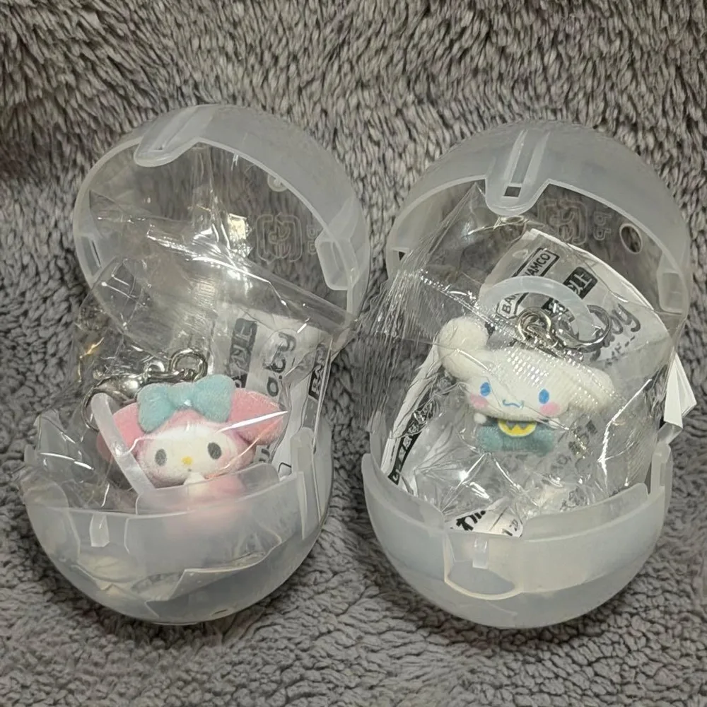 サンリオキャラクターズ ふわふわめじるしアクセサリーBaby マイメロ・シナモ